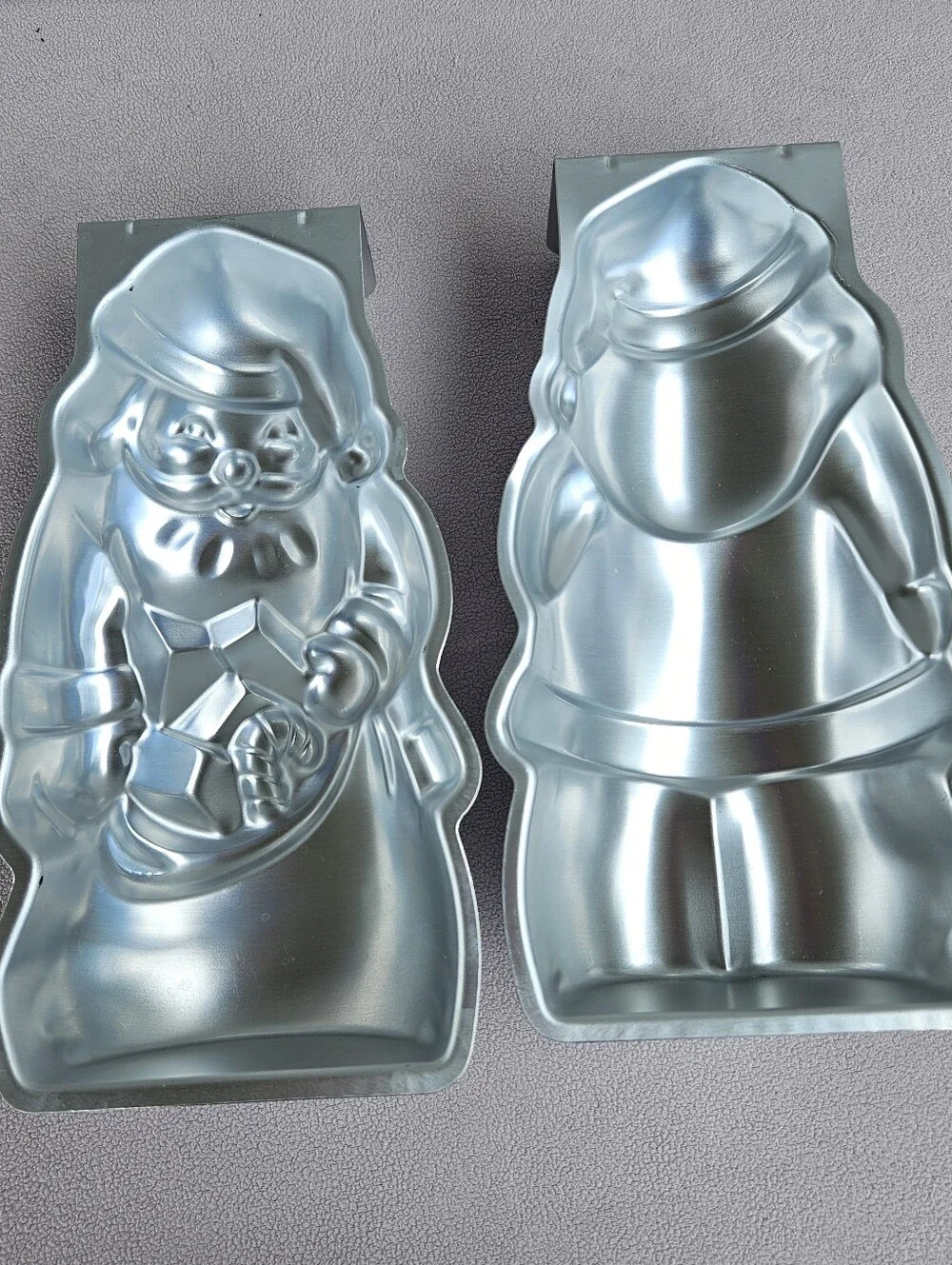 VTG Wilton Santa Claus Stand-Up Cake Pan Instructions Aluminum 11